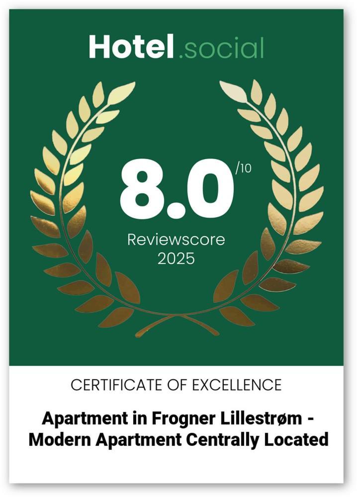 Jeci Apartment In Frogner Lillestrom - Modern And Central Εξωτερικό φωτογραφία